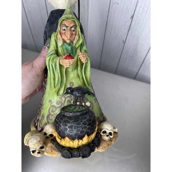 Jim Shore Walt Disney Enesco Wicked Witch Snow White Large Figure Vintage - Picture 7 of 11